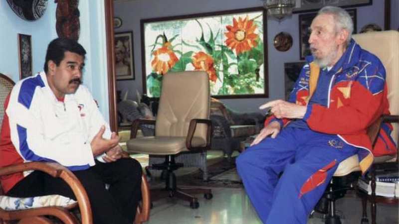 maduro y fidel