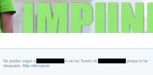 #Verde me bloquea