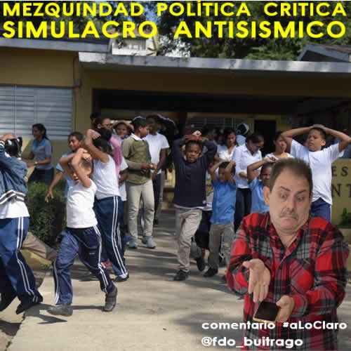 comentarios sobre SIMULACRO ANTISISMICO