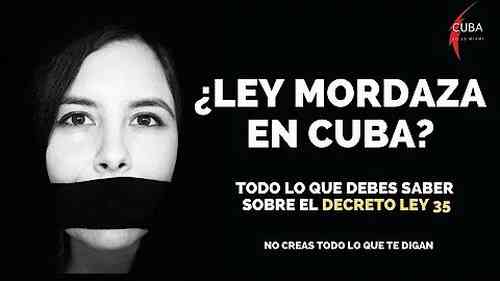 dizque ley mordaza