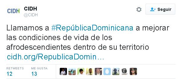 CIDH ataca de nuevo a la República Dominicana