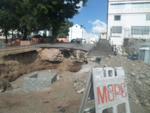 obra en malecon