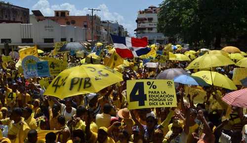 protestas 4 por ciento