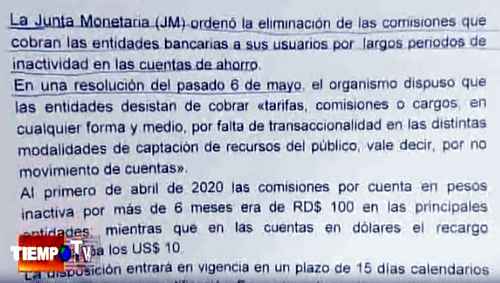 bancos no podran cobrar inactividad por Dr Yoni Carpio
