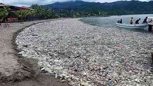 Honduras, toneladas de basura