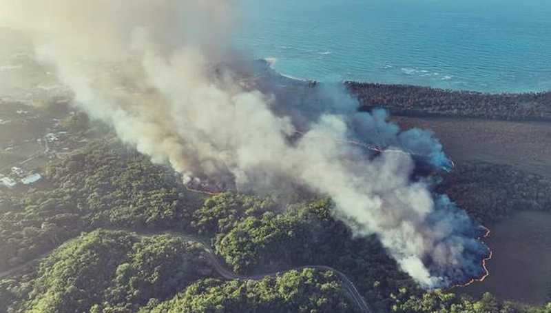 incendio las terrenas