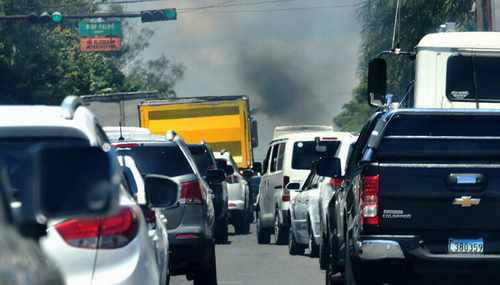 contaminacion de vehiculos