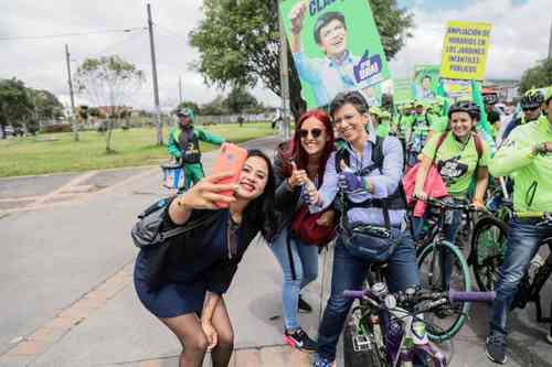 claudia, alcalde de bogota