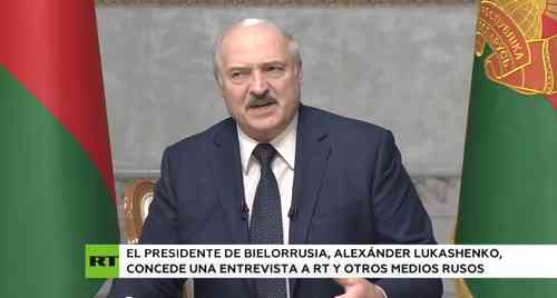 entrevista a presidente Bielorruso