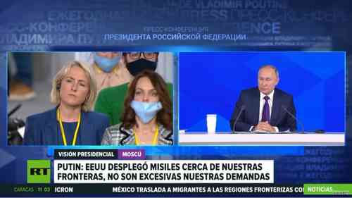 PUTIN expone reglas claras