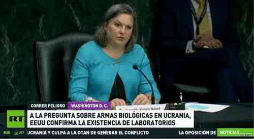 EE.UU. reconoció que en Ucrania hay laboratorios cuyo contenido Washington quisiera ocultar
