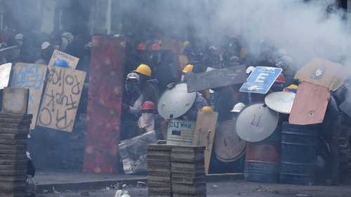 manifestante ecuador