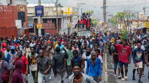 protestas en haiti