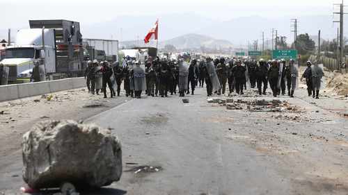 protestas peru