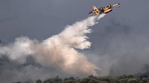 avioneta incendio