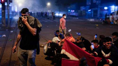 protestan en paraguay