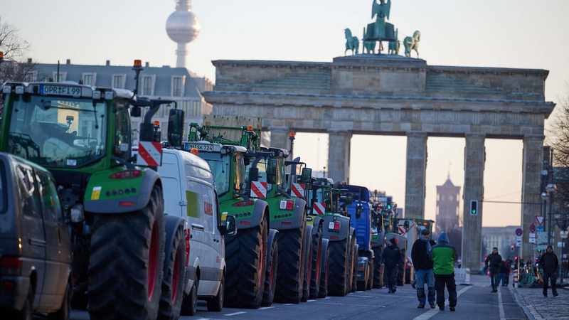 bloqueos de carreteras alemania