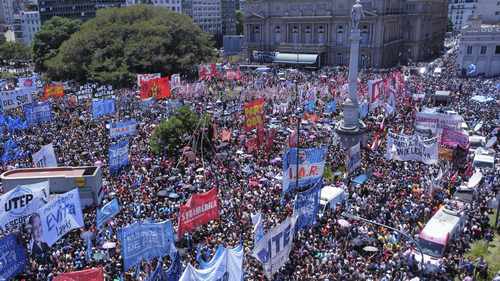 huelga argentina