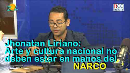 Arte y cultura nacional no deben estar en manos del narco
