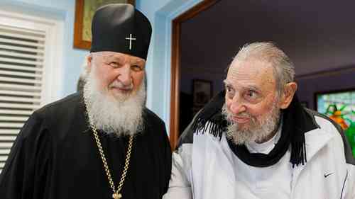 Fidel y Patriarca Kiril