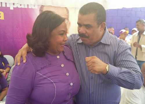 Thelma Eusebio y Sanchez Roa en Elias Piña, PLD