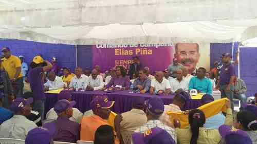 Thelma Eusebio y Sanchez Roa en Elias Piña, PLD
