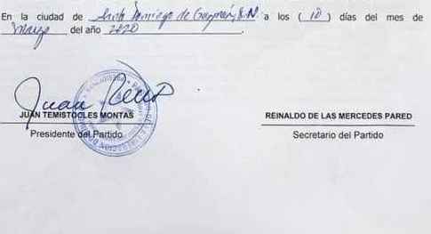 PLD inscripcion Gonzalo sin firma de Reinaldo